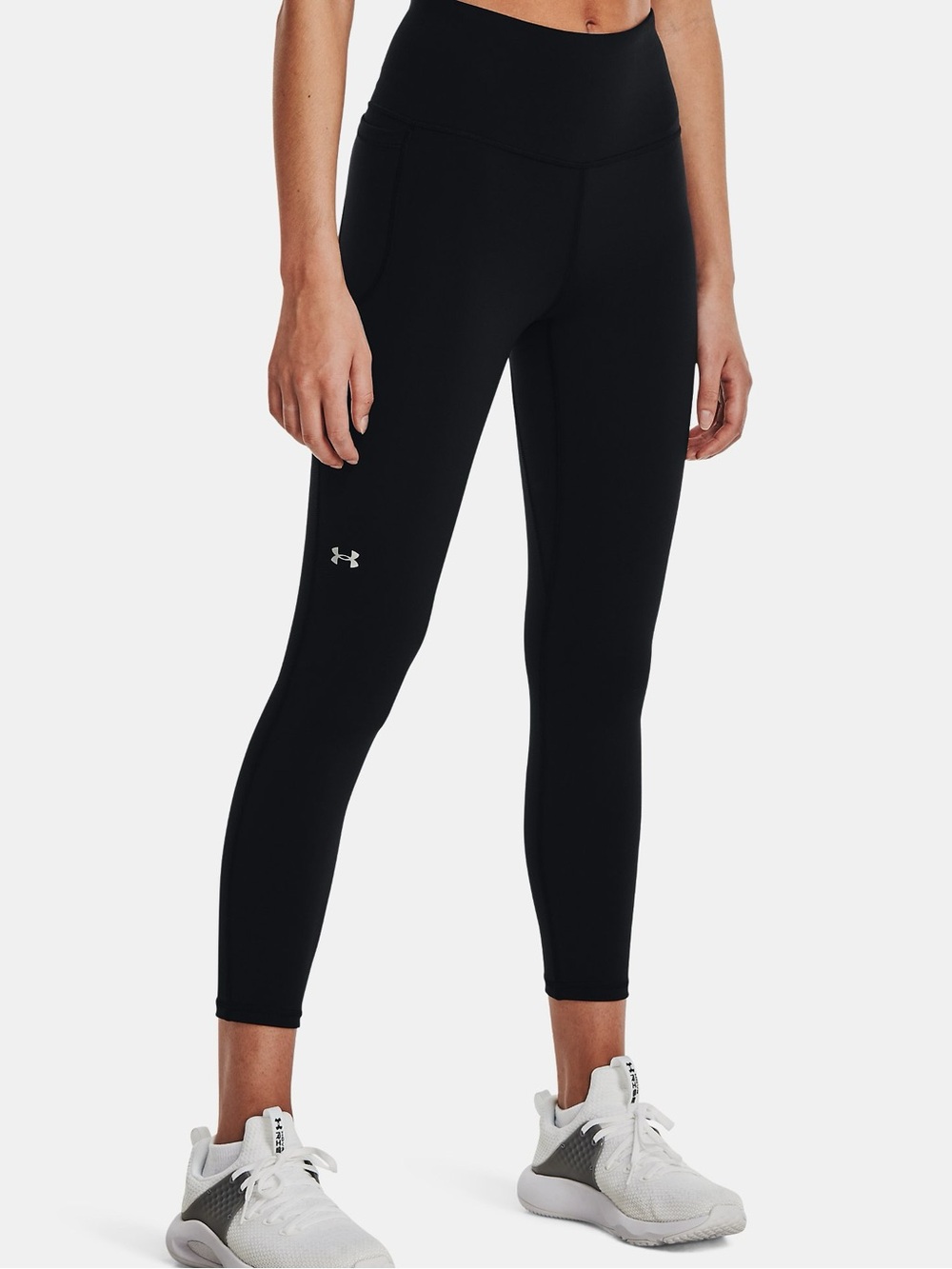 Under Armour Black High-Waist Compression Leggings: HeatGear